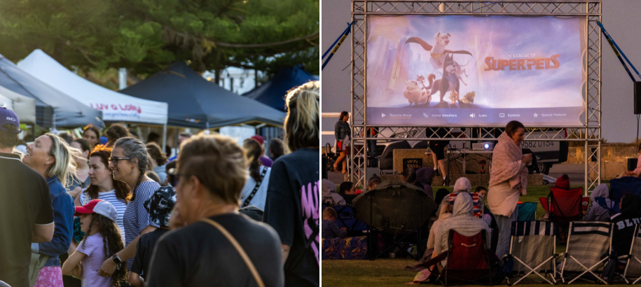 Twilight Markets and Outdoor Cinema