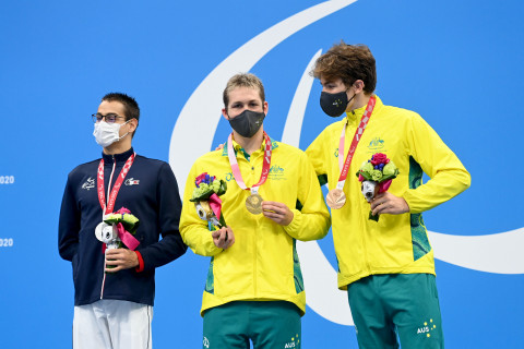 Will Martin and Alex Tuckfield 400m Freestyle S9 Gold and Bronze Medal Paralympics 2020 