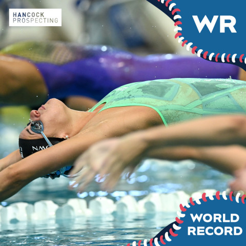 Kaylee McKeown 200m Backstroke SC World Record