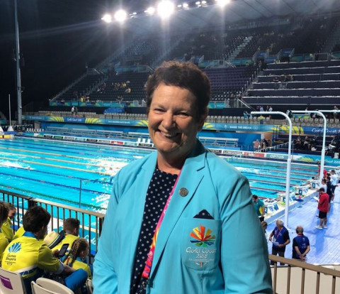 Liz Avery is a long-standing employee at Swimming Australia.