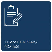 Team Leader Notes